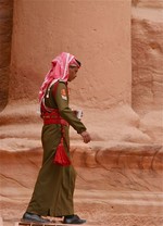 Bedouin guard, Petra